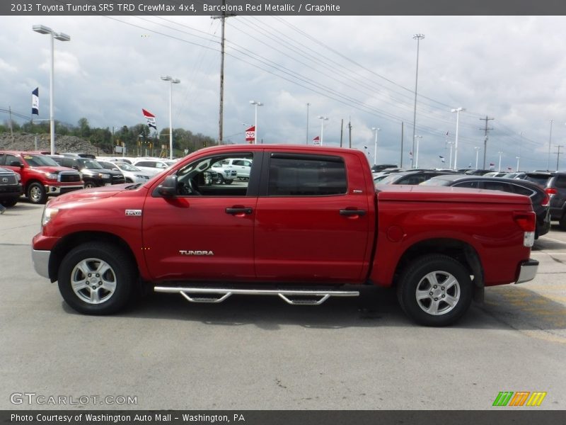 Barcelona Red Metallic / Graphite 2013 Toyota Tundra SR5 TRD CrewMax 4x4