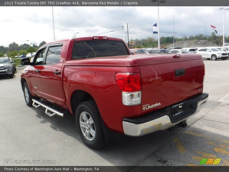 Barcelona Red Metallic / Graphite 2013 Toyota Tundra SR5 TRD CrewMax 4x4