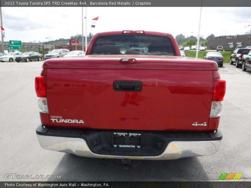 Barcelona Red Metallic / Graphite 2013 Toyota Tundra SR5 TRD CrewMax 4x4