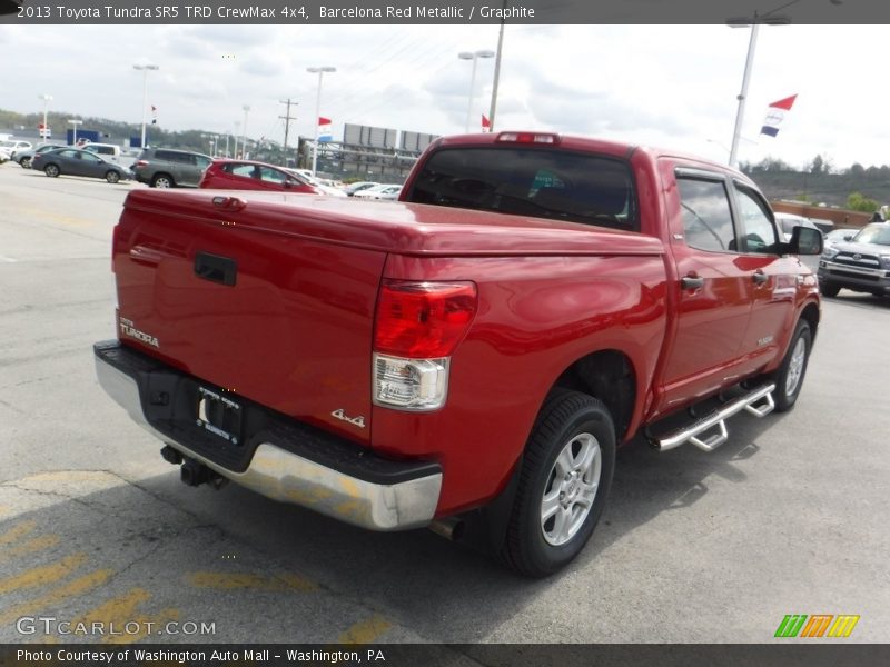 Barcelona Red Metallic / Graphite 2013 Toyota Tundra SR5 TRD CrewMax 4x4