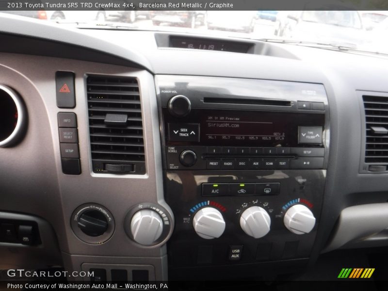 Barcelona Red Metallic / Graphite 2013 Toyota Tundra SR5 TRD CrewMax 4x4