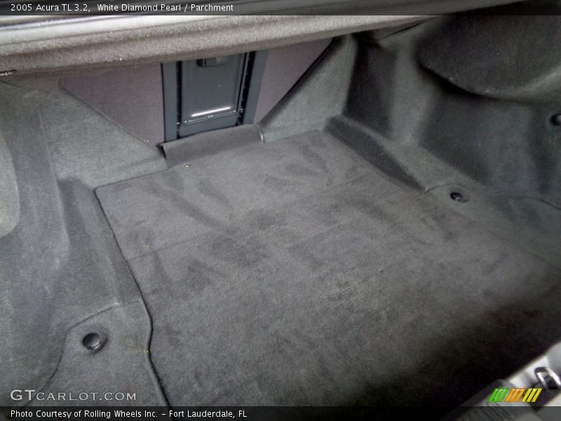 White Diamond Pearl / Parchment 2005 Acura TL 3.2