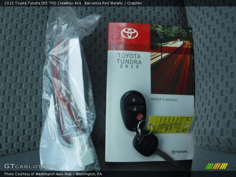 Barcelona Red Metallic / Graphite 2013 Toyota Tundra SR5 TRD CrewMax 4x4