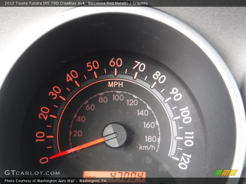 Barcelona Red Metallic / Graphite 2013 Toyota Tundra SR5 TRD CrewMax 4x4