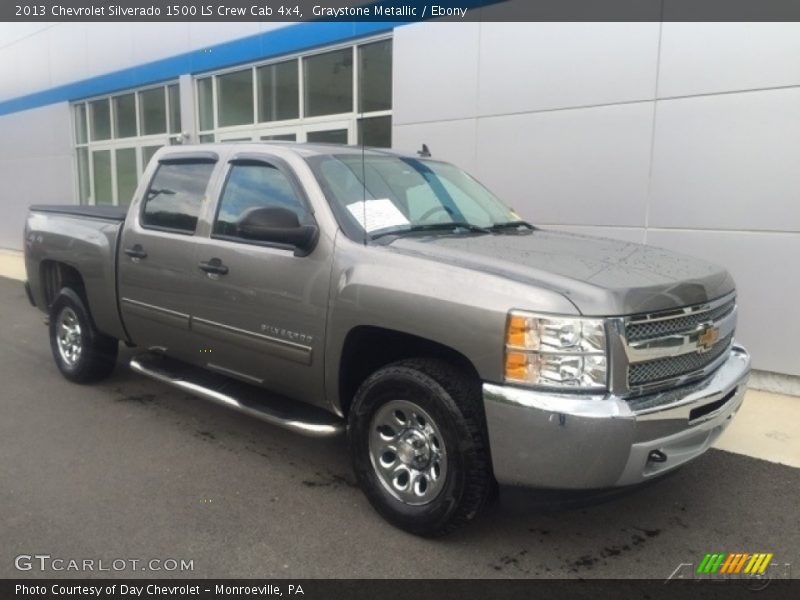 Graystone Metallic / Ebony 2013 Chevrolet Silverado 1500 LS Crew Cab 4x4