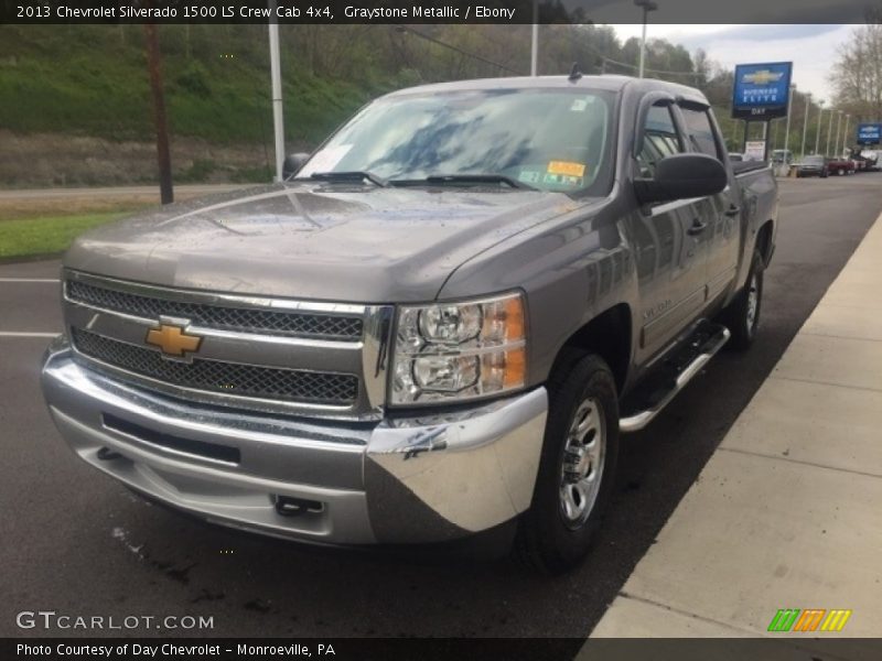 Graystone Metallic / Ebony 2013 Chevrolet Silverado 1500 LS Crew Cab 4x4