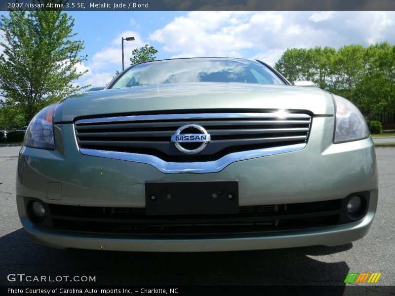 Metallic Jade / Blond 2007 Nissan Altima 3.5 SE