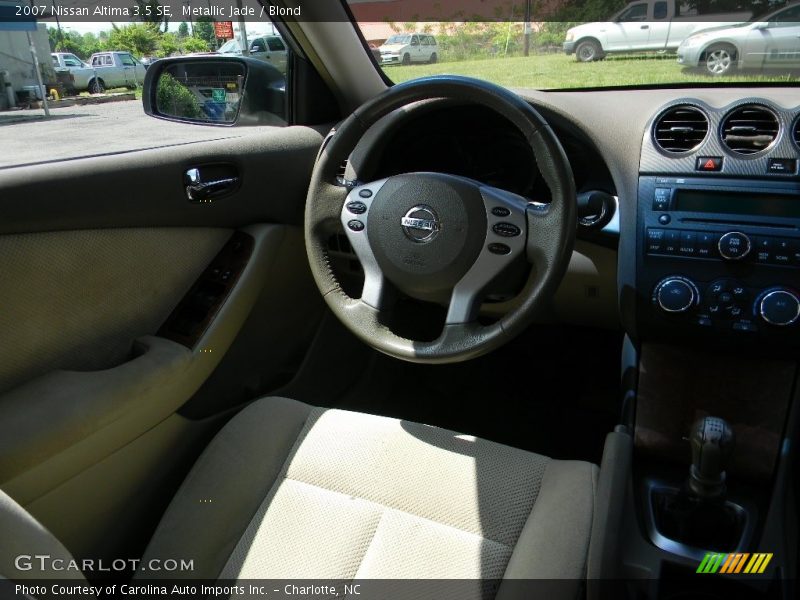 Metallic Jade / Blond 2007 Nissan Altima 3.5 SE