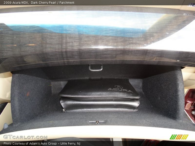 Dark Cherry Pearl / Parchment 2009 Acura MDX