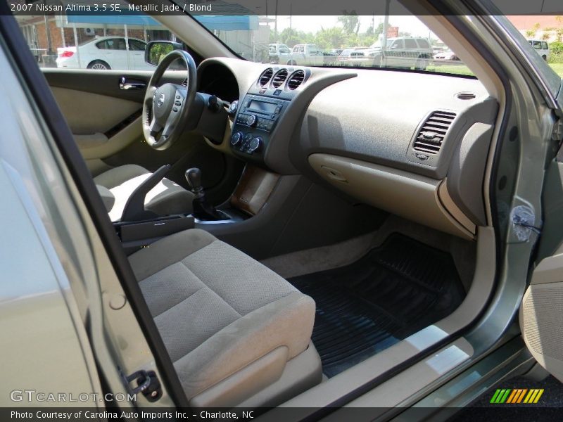 Metallic Jade / Blond 2007 Nissan Altima 3.5 SE