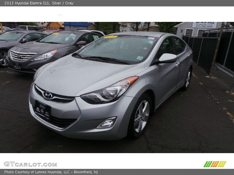 Silver / Gray 2013 Hyundai Elantra GLS