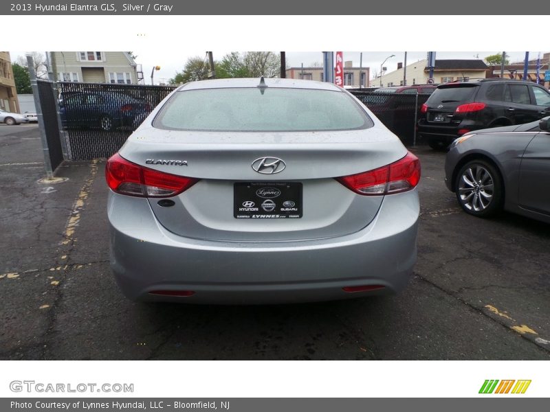 Silver / Gray 2013 Hyundai Elantra GLS