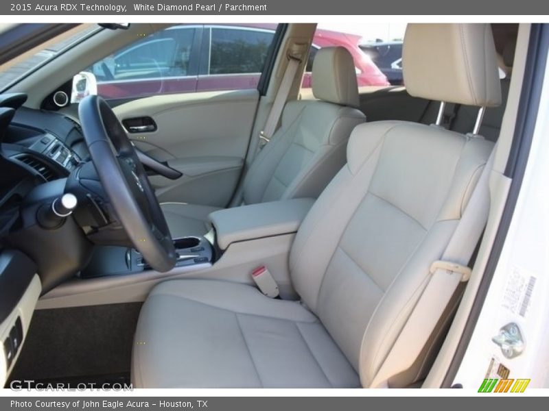 White Diamond Pearl / Parchment 2015 Acura RDX Technology