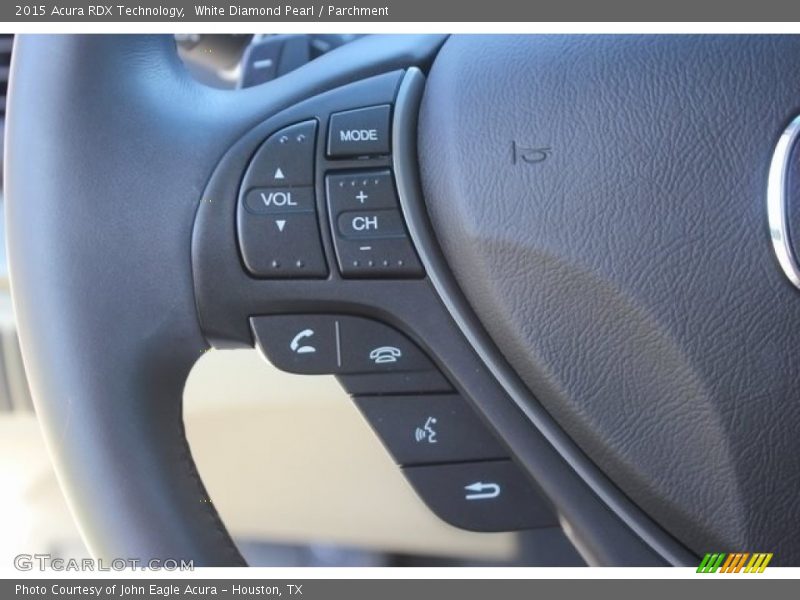White Diamond Pearl / Parchment 2015 Acura RDX Technology