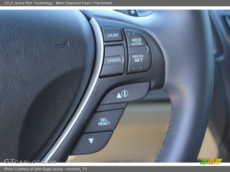 White Diamond Pearl / Parchment 2015 Acura RDX Technology