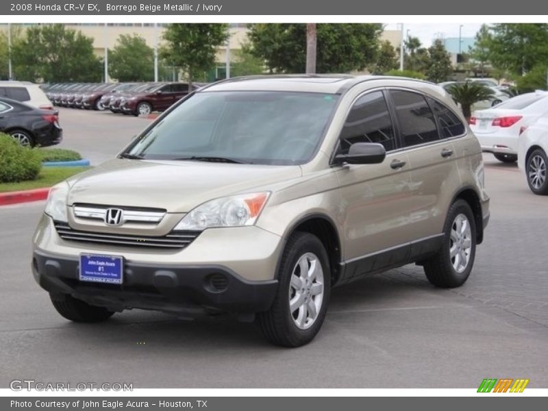 Borrego Beige Metallic / Ivory 2008 Honda CR-V EX