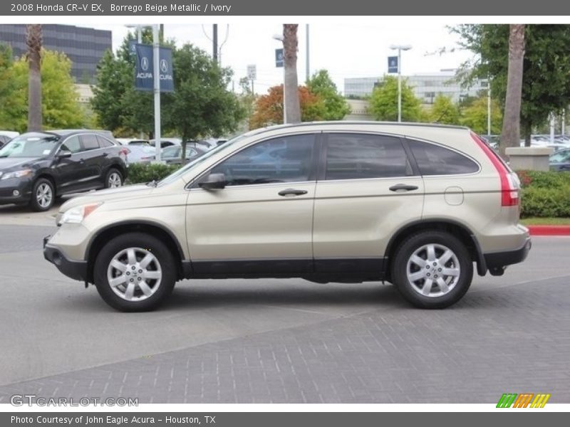 Borrego Beige Metallic / Ivory 2008 Honda CR-V EX
