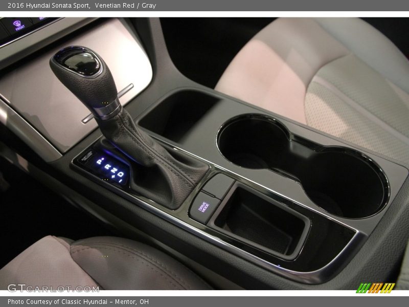 Venetian Red / Gray 2016 Hyundai Sonata Sport