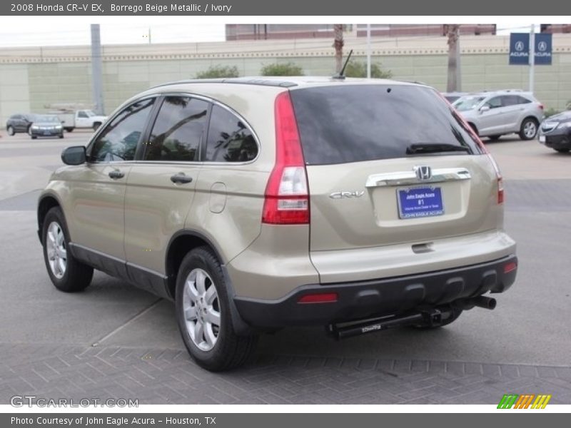 Borrego Beige Metallic / Ivory 2008 Honda CR-V EX