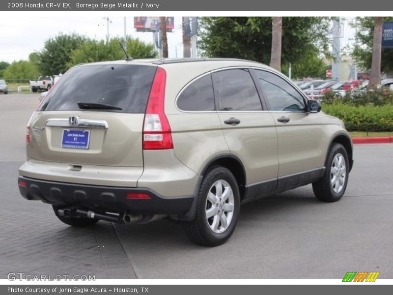 Borrego Beige Metallic / Ivory 2008 Honda CR-V EX