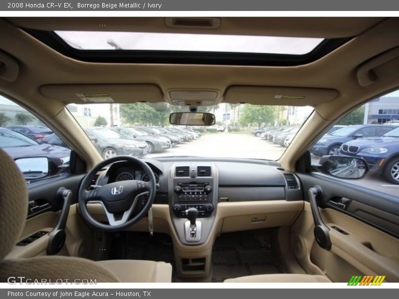 Borrego Beige Metallic / Ivory 2008 Honda CR-V EX