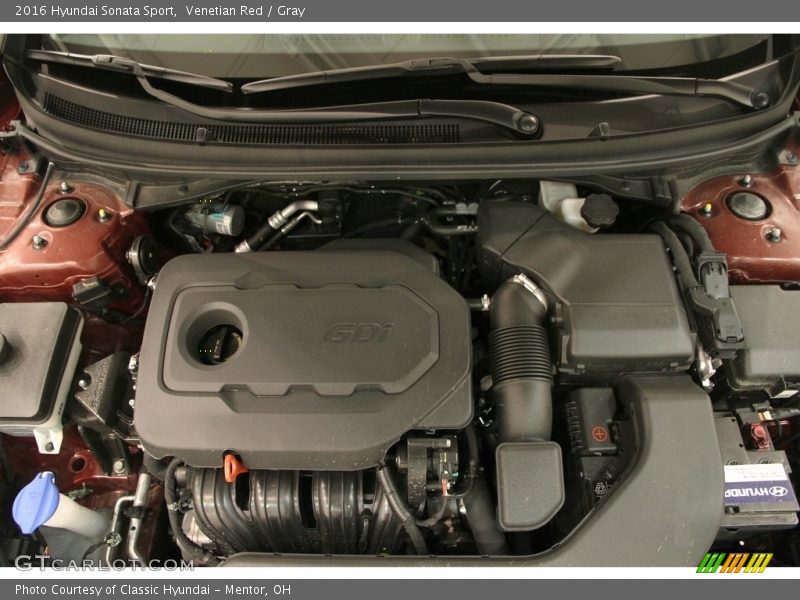 Venetian Red / Gray 2016 Hyundai Sonata Sport