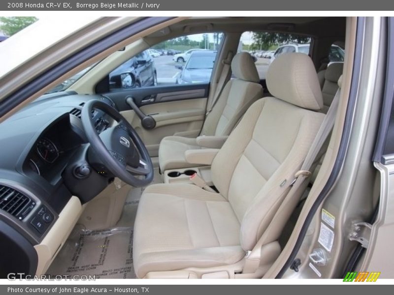 Borrego Beige Metallic / Ivory 2008 Honda CR-V EX