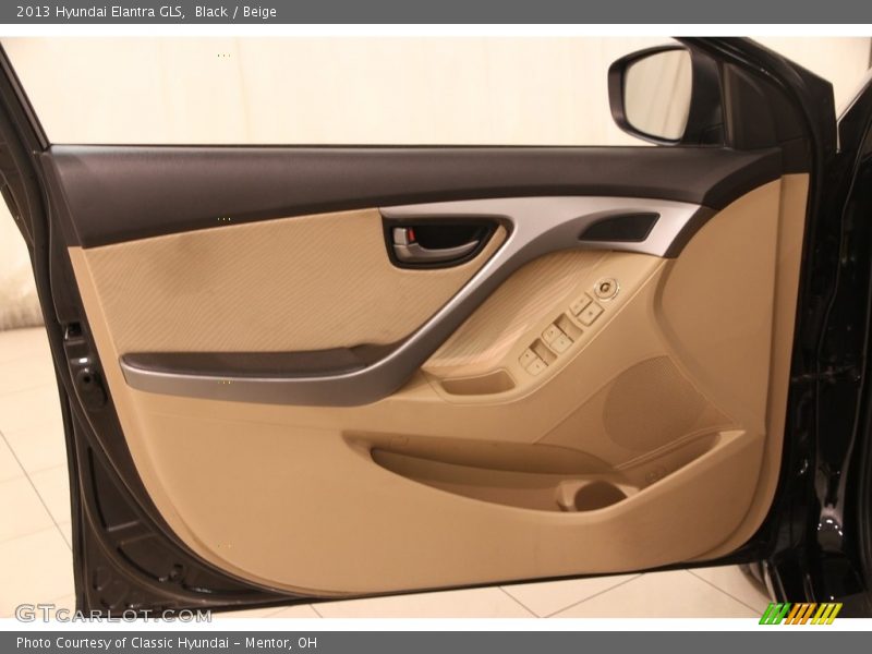 Black / Beige 2013 Hyundai Elantra GLS