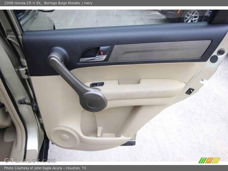 Borrego Beige Metallic / Ivory 2008 Honda CR-V EX