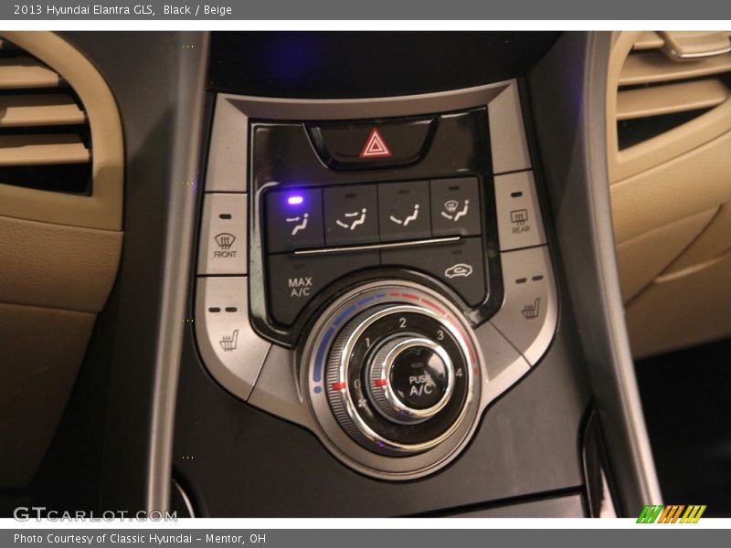 Black / Beige 2013 Hyundai Elantra GLS