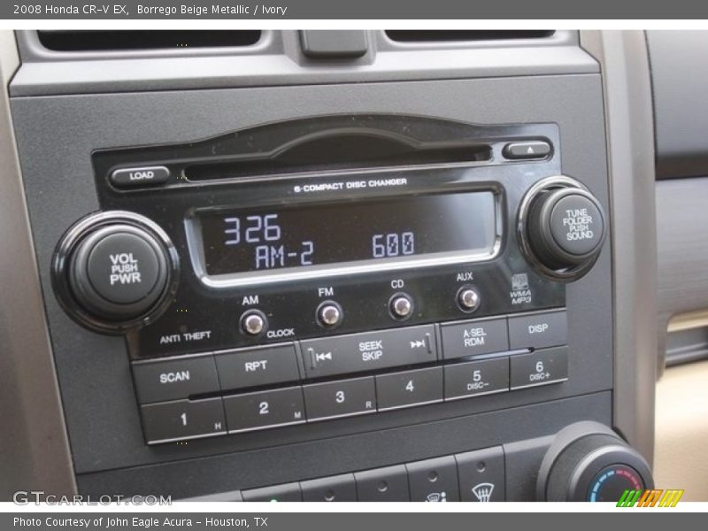 Borrego Beige Metallic / Ivory 2008 Honda CR-V EX