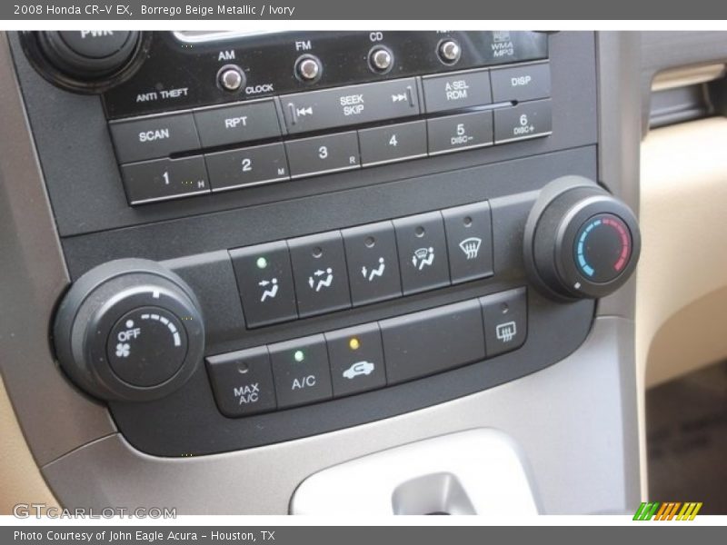 Borrego Beige Metallic / Ivory 2008 Honda CR-V EX