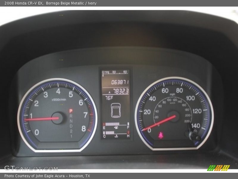 Borrego Beige Metallic / Ivory 2008 Honda CR-V EX