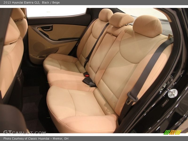 Black / Beige 2013 Hyundai Elantra GLS