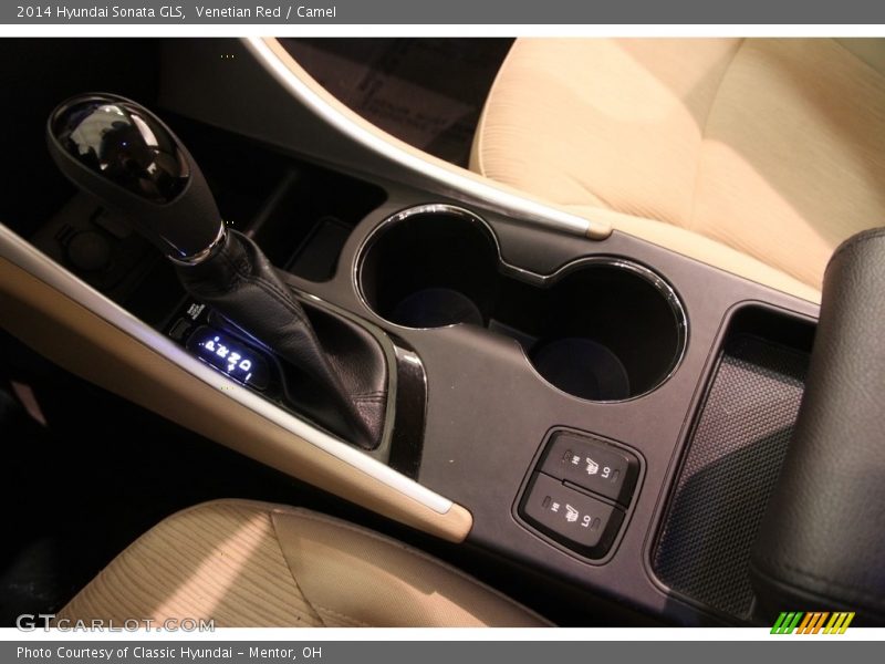 Venetian Red / Camel 2014 Hyundai Sonata GLS