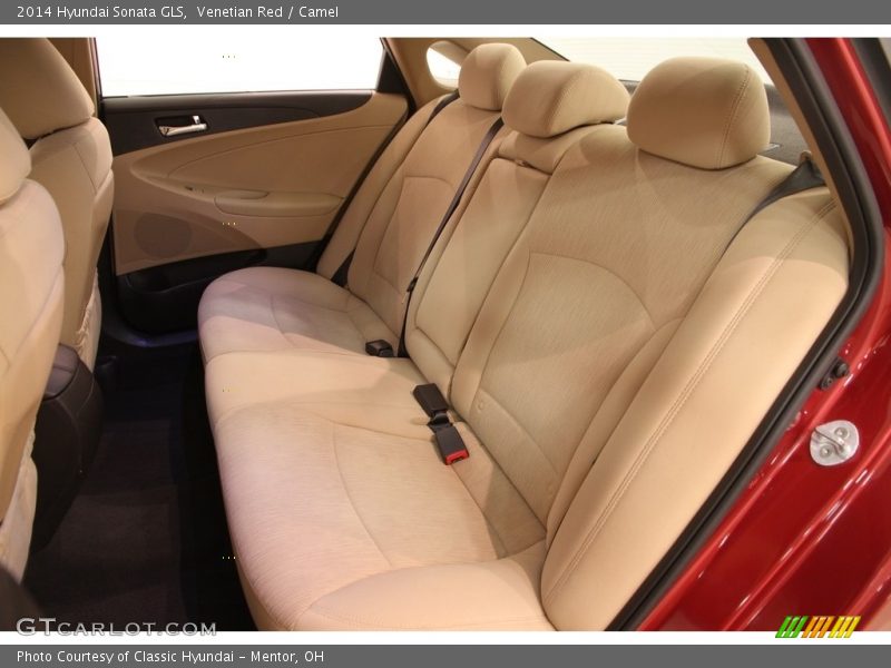 Venetian Red / Camel 2014 Hyundai Sonata GLS