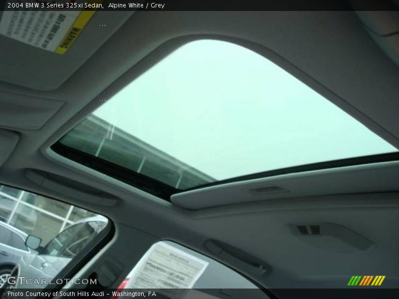 Alpine White / Grey 2004 BMW 3 Series 325xi Sedan