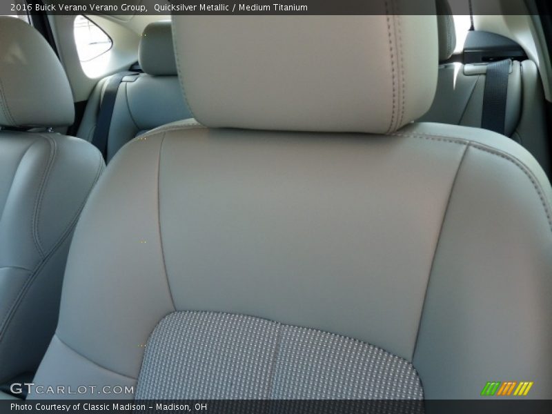 Quicksilver Metallic / Medium Titanium 2016 Buick Verano Verano Group