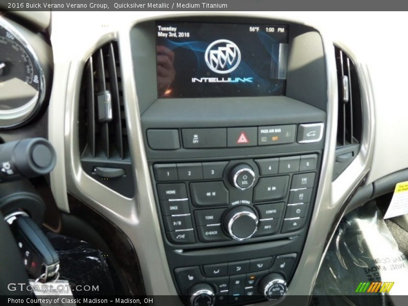 Quicksilver Metallic / Medium Titanium 2016 Buick Verano Verano Group