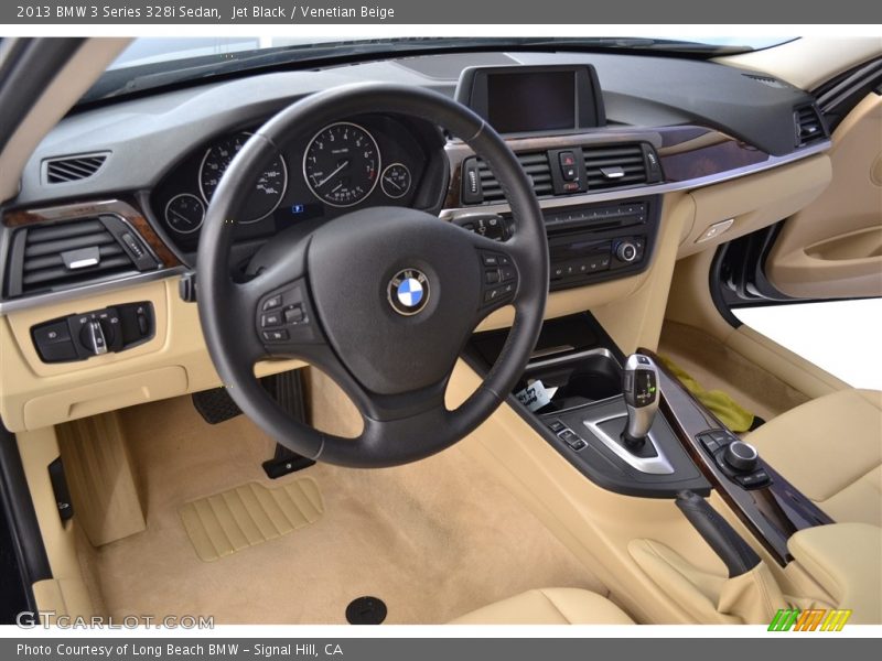 Jet Black / Venetian Beige 2013 BMW 3 Series 328i Sedan