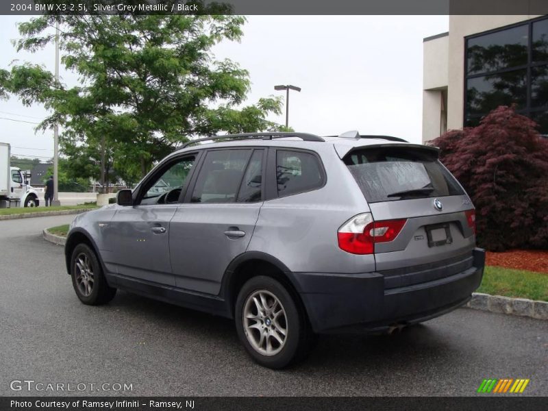 Silver Grey Metallic / Black 2004 BMW X3 2.5i
