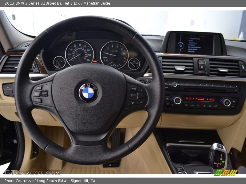 Jet Black / Venetian Beige 2013 BMW 3 Series 328i Sedan
