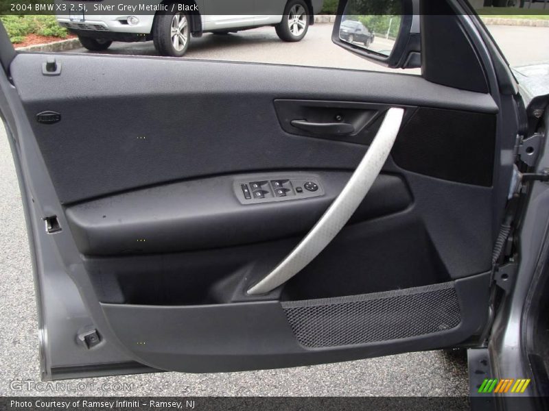 Silver Grey Metallic / Black 2004 BMW X3 2.5i