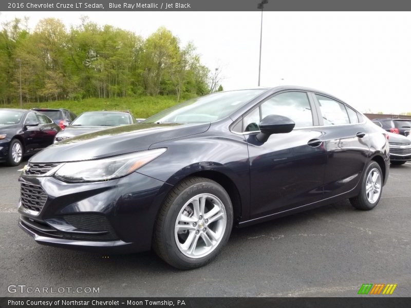Blue Ray Metallic / Jet Black 2016 Chevrolet Cruze LT Sedan