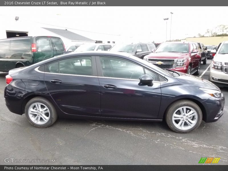 Blue Ray Metallic / Jet Black 2016 Chevrolet Cruze LT Sedan