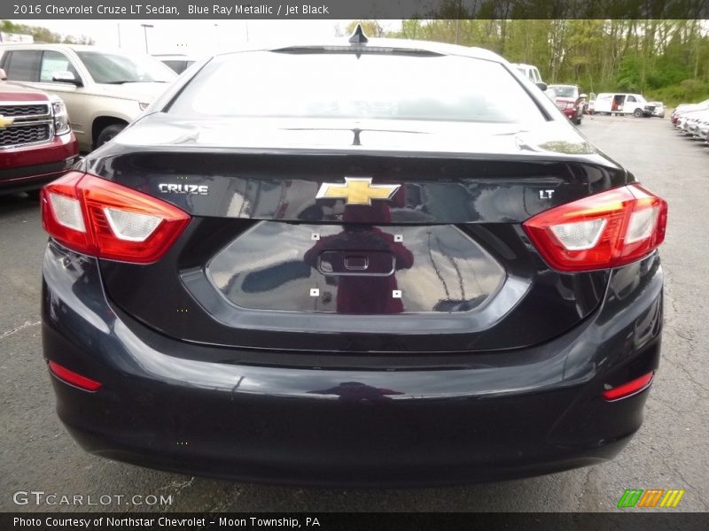 Blue Ray Metallic / Jet Black 2016 Chevrolet Cruze LT Sedan