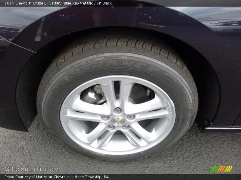 Blue Ray Metallic / Jet Black 2016 Chevrolet Cruze LT Sedan