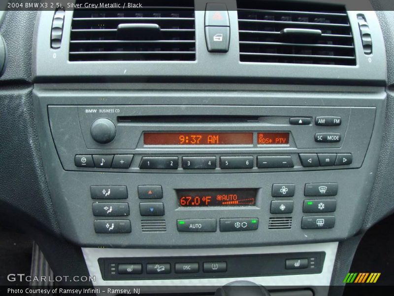 Silver Grey Metallic / Black 2004 BMW X3 2.5i