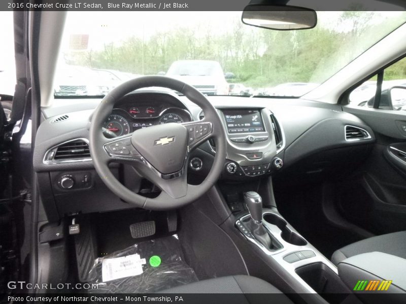 Blue Ray Metallic / Jet Black 2016 Chevrolet Cruze LT Sedan