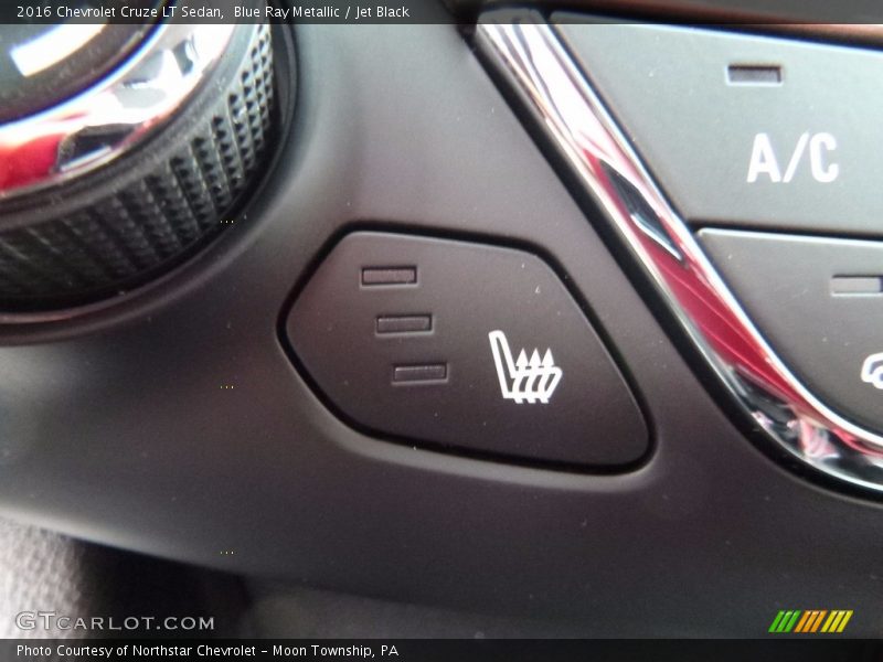 Blue Ray Metallic / Jet Black 2016 Chevrolet Cruze LT Sedan